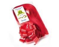 Nastri strip 6800 - in polipropilene - rosso 07 - per fiocco autocomponibile - 31 mm - diametro 13 cm - Brizzolari - conf. 30 pezzi