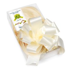 Nastri strip 6800 - in polipropilene - avorio 25 - per fiocco autocomponibile - 50 mm - diametro 20 cm - Brizzolari - conf. 30 pezzi