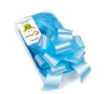 Nastri strip 6800 - in polipropilene - azzurro 06 - per fiocco autocomponibile - 50 mm - diametro 20 cm - Brizzolari - conf. 30 pezzi