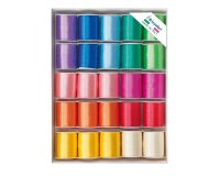 Rocche di nastro liscio 6800 -10 mm x 10 mt - colori primaverili assortiti - Brizzolari - conf. 25 pezzi