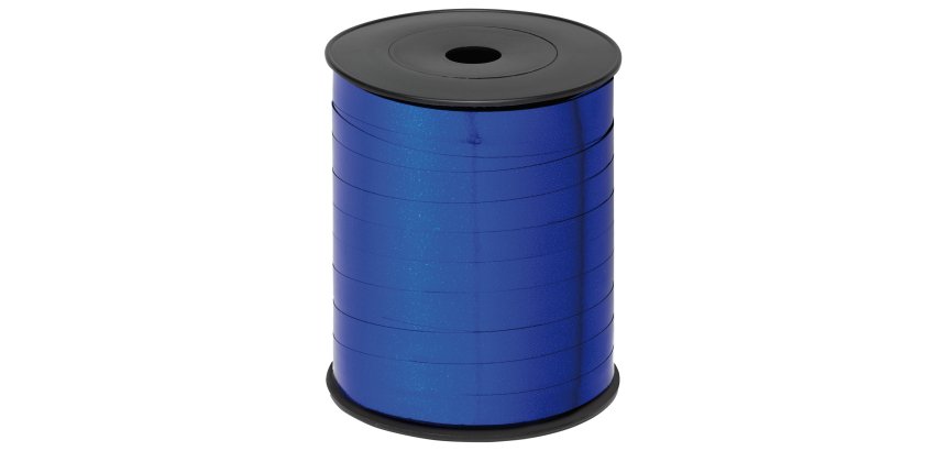Rocca di nastro 6870 - metal - 5mmx100mt - blu 08 - Brizzolari