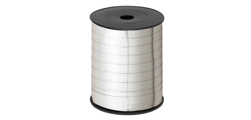 Rocca di nastro 6870 - metal - 5mmx100mt - argento 04 - Brizzolari