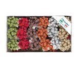 Stelle Glitty 68245 - 10 mm - diam. 5 cm - colori assortiti - Brizzolari - conf. 50 pezzi