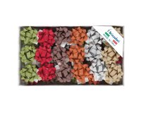 Stelle Glitty 68245 - 10 mm - diam. 5 cm - colori assortiti - Brizzolari - conf. 50 pezzi