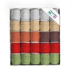 Rocche Glitty 68245 - 10 mm x 5 mt - colori assortiti - Brizzolari - conf. 25 pezzi