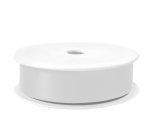 Nastro doppio raso - 25mmx25mt - bianco 01 - Brizzolari