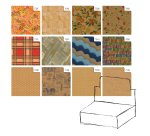 Carta regalo - kraft - Natura - 70 x 100 cm - Rex Sadoch - scatola 100 fogli
