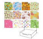 Carta regalo - raso - Primavera - 70 x 100 cm - Rex Sadoch - scatola 100 fogli