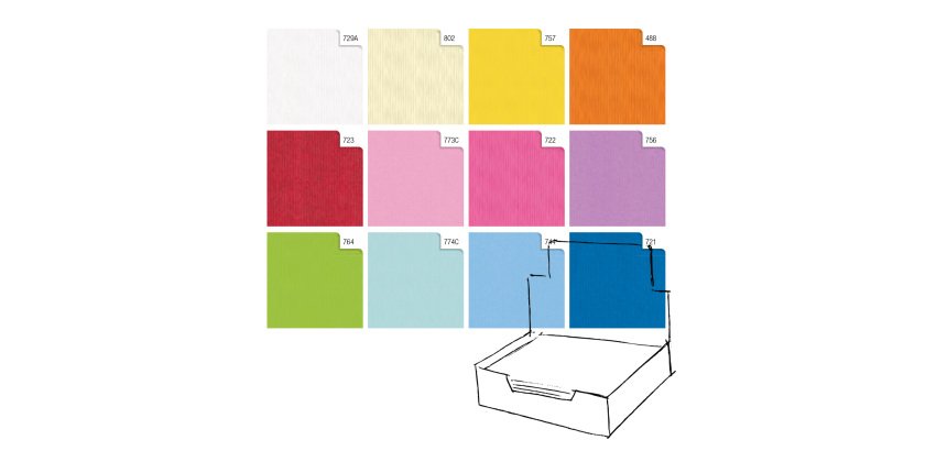 Carta regalo - kraft - Light - 70 x 100 cm - Rex Sadoch - scatola 100 fogli