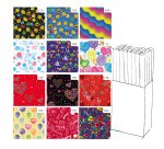 Carta regalo - raso - Fantasia - 200 x 70 cm - Rex Sadoch - expo da 50 rotoli