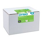 DYMO Authentic LabelWriter Large Address Labels | 36mm x 89mm | 24 Rolls of 260 Easy-Peel Labels (6240 labels) | Self-Adhesive | for LabelWriter Label Makers