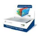 Busta porta card - 5,8 x 8,7 cm - 2 tasche - trasparente - Sei Rota