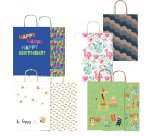 Shoppers - con manici - 26x34,5 cm - fantasie assortite - Rex Sadoch