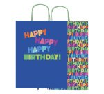 Shoppers - con manici - 26x34,5 cm - fantasie assortite - Rex Sadoch