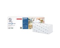 Tovaglioli interfogliati 1/4 Fold - 33 x 22 cm - monovelo - bianco - Papernet - conf. 224 pezzi