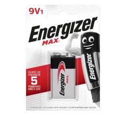 Pila Transistor - 9V - Max - Energizer - blister 1 pezzo
