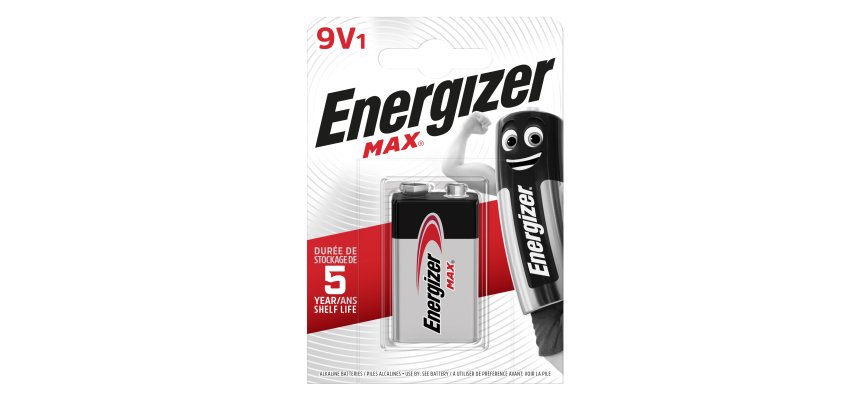 Pila Transistor - 9V - Max - Energizer - blister 1 pezzo