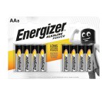 Pila stilo AA - 1,5V - Alkaline Power - Energizer - blister 8 pezzi