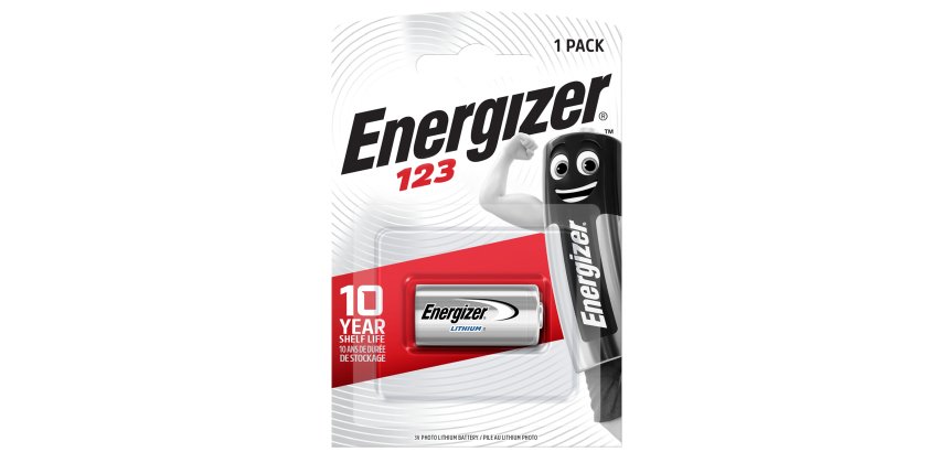 Pila 123 Photo Lithium - 3V - Energizer Specialistiche - blister 1 pezzo