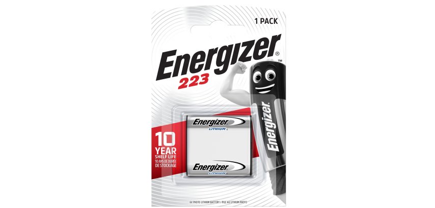 Pila 223 Photo Lithium - 3V - Energizer Specialistiche - blister 1 pezzo