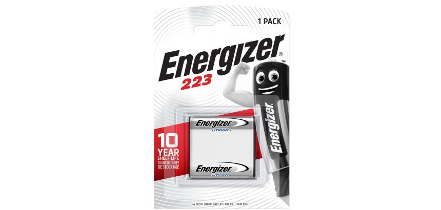 Pila 223 Photo Lithium - 3V - Energizer Specialistiche - blister 1 pezzo