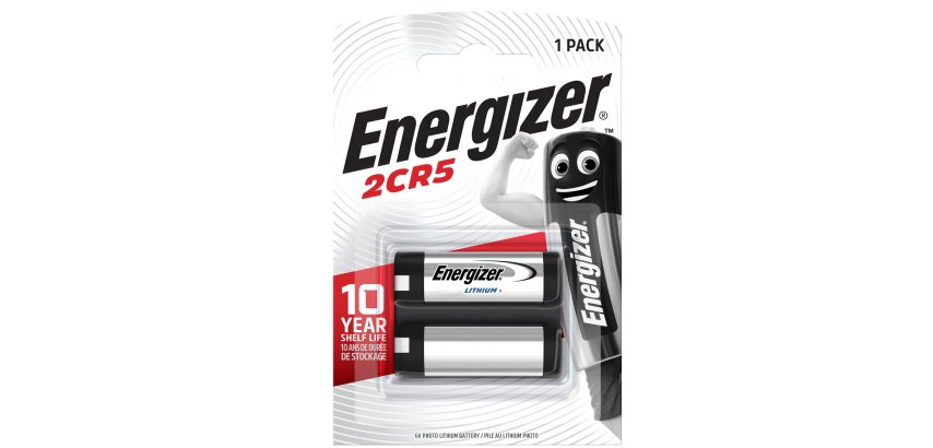 Pila 2CR5 Photo Lithium - 6V - Energizer specialistiche - blister 1 pezzo