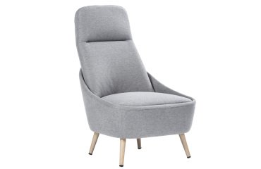 Poltrona Memphis - grigio chiaro - Serena Group