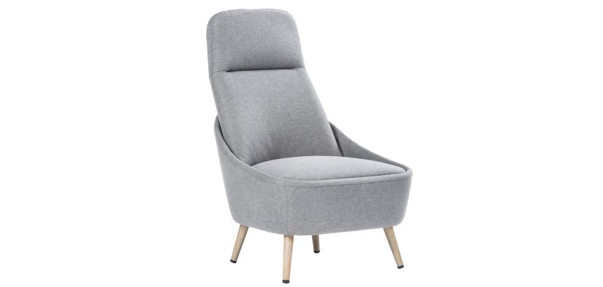 Poltrona Memphis - grigio chiaro - Serena Group