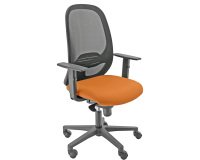 Seduta operativa Andy ANN - con braccioli regolabili - arancio - Unisit