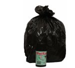 Sacchi - 50 x 60 cm - 30 L - 16 micron - MDPE/HDPE - nero - Rolsac - conf. 20 pezzi