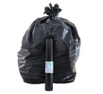 Sacchi - 70 x 110 cm - 110 L - 22 micron - MDPE/HDPE - nero - Rolsac - conf. 10 pezzi