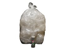 Sacchi - 70 x 110 cm - 110 L - 22 micron - trasparente neutro - Rolsac - conf. 10 pezzi
