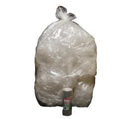 Sacchi - 70 x 110 cm - 110 L - 22 micron - trasparente neutro - Rolsac - conf. 10 pezzi