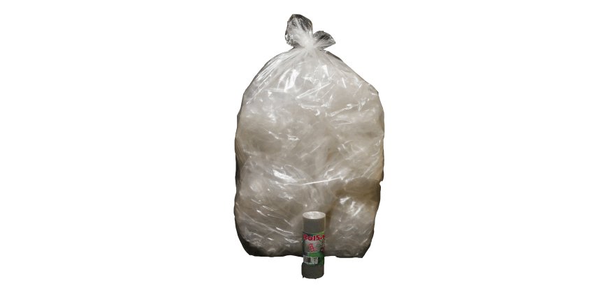 Sacchi - 70 x 110 cm - 110 L - 22 micron - MDPE/HDPE - trasparente neutro - Rolsac - conf. 10 pezzi