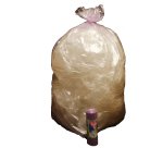 Sacchi - 70 x 110 cm - 110 L - 22 micron - MDPE/HDPE - viola trasparente - Rolsac - conf. 10 pezzi