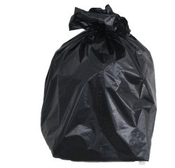 Sacchi - 72 x 110 cm - 110 L - 47 micron - nero - Rolsac - scatola 200 pezzi