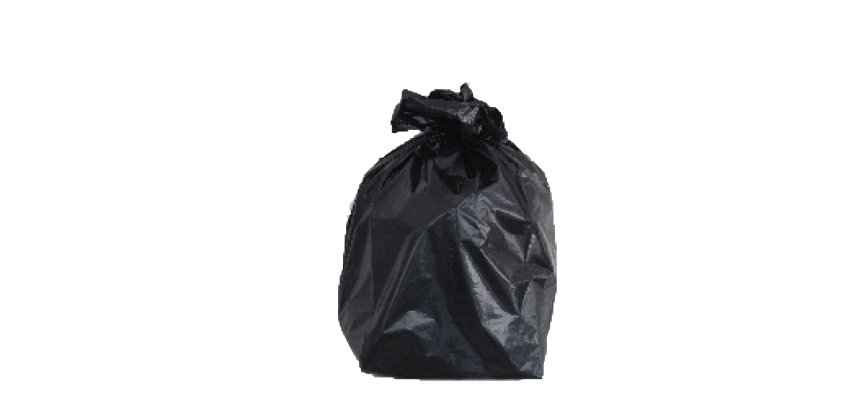Sacchi - 70 x 110 cm - 110 L - 34 micron - MDPE/HDPE - nero - Rolsac - scatola 300 pezzi