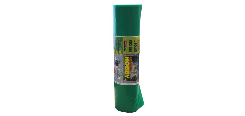 Sacchi - 80 x 110 cm - 130 L - 46 micron - MDPE/HDPE - verde - Rolsac - conf. 10 pezzi
