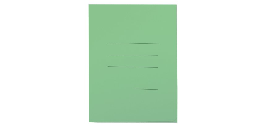 Cartellina 3 lembi con stampa Cartex - 200 gr - A4 - verde - Blasetti - conf. 25 pezzi