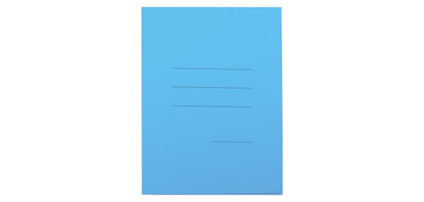 Cartellina 3 lembi con stampa Cartex - 200 gr - A4 - celeste - Blasetti - conf. 25 pezzi