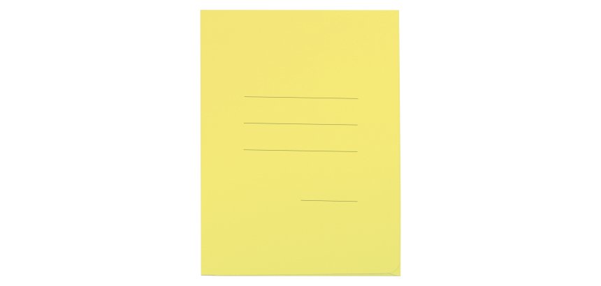 Cartellina 3 lembi con stampa Cartex - 200 gr - A4 - crema - Blasetti - conf. 25 pezzi
