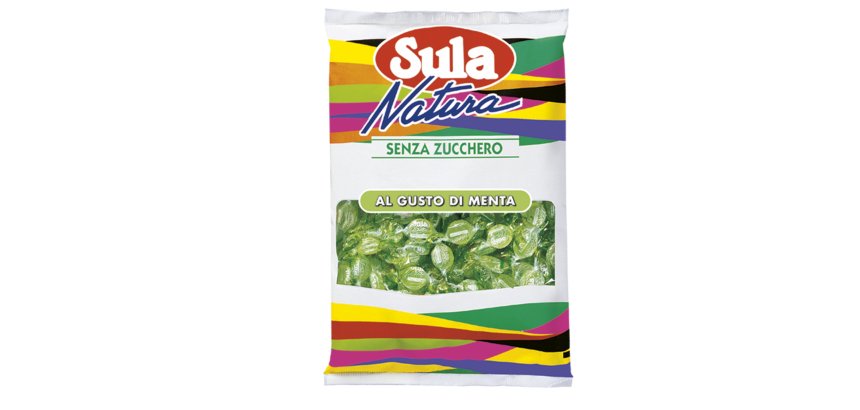 Caramelle Sula - gusto menta - Sula - busta 1 kg