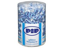 Caramelle confettate Pip - alito bianco - barattolo 800 pezzi