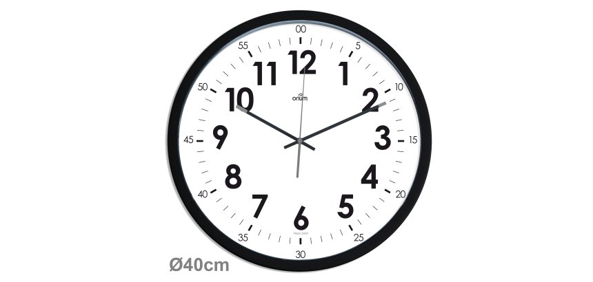 Orologio da parete Orion - silent clock - diametro 40 cm - Cep