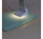 Lampada da tavolo Popy - a led - 6 W - alluminio/vetro - Unilux