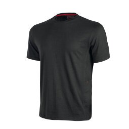 T-Shirt U-Power Road nero, 3 unità, taglia L