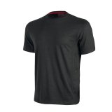 T-Shirt U-Power Road nero, 3 unità