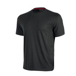 T-Shirt U-Power Road nero, 3 unità, taglia XL