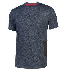 T-Shirt U-Power Road blu, 3 unità, taglia L