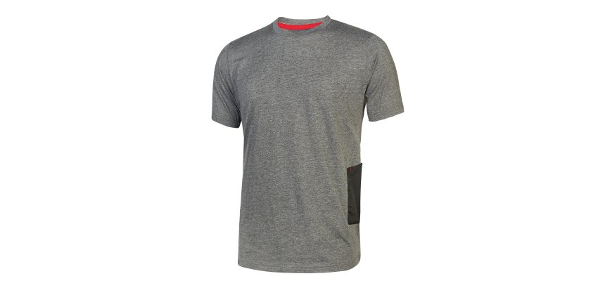 T-Shirt U-Power Road grigio, 3 unità